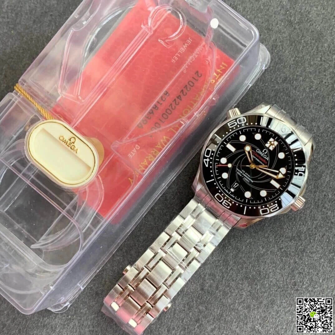 Omega Seamaster Diver 300M 210.22.42.20.01.004 OR Factory 1:1 Best Edition Replica Watch Black Bezel